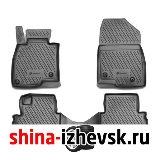 Коврик Autofamily коврики в салон для MAZDA 3, 2013-  4 шт. ) в Ижевске